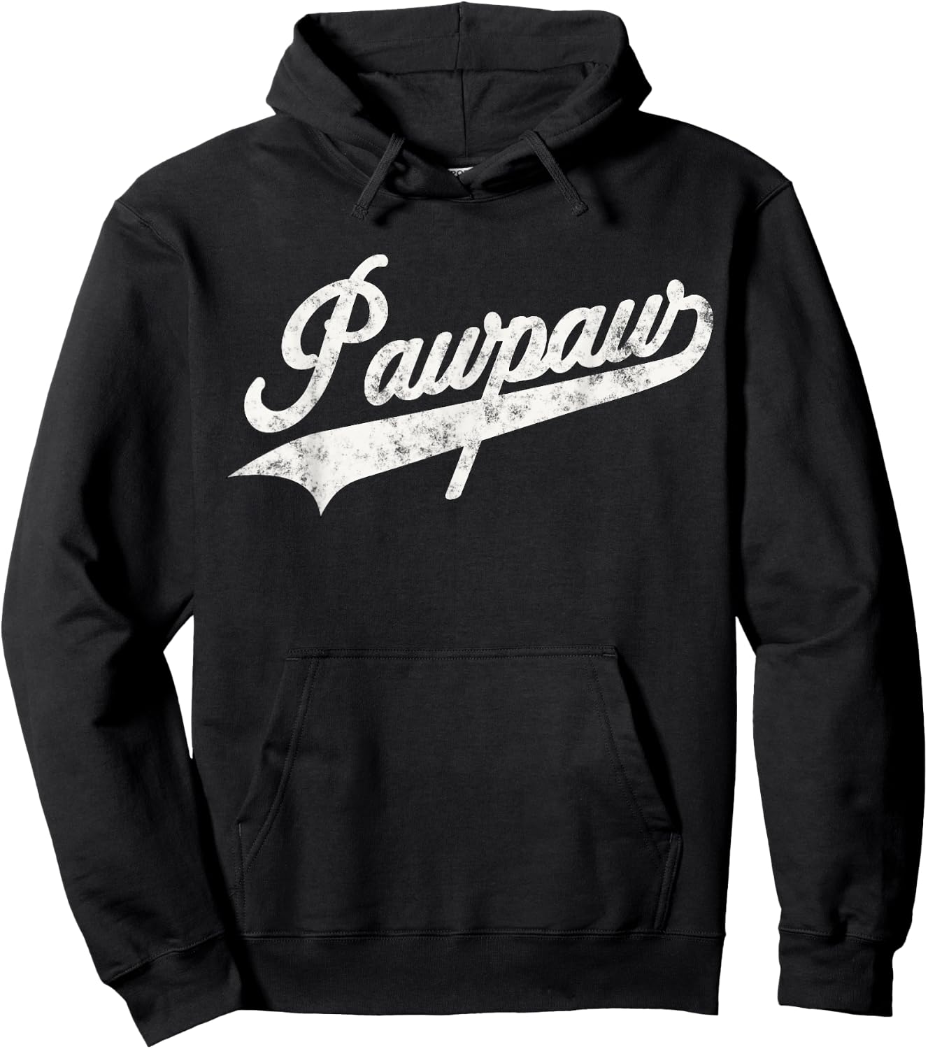 Pawpaw Vintage Retro Style Father’s day Gift Dad Grandpa Hoodie - Hoodie | Black