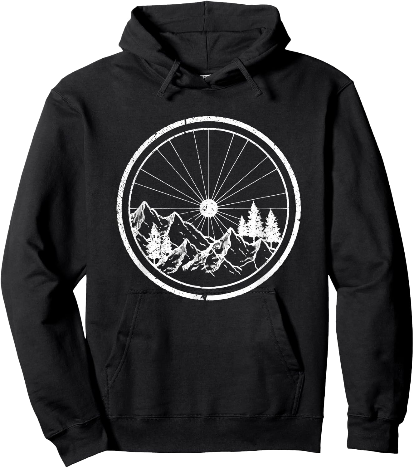 Mountain Bike MTB Cycling Biking Gift Hoodie - Hoodie | Black