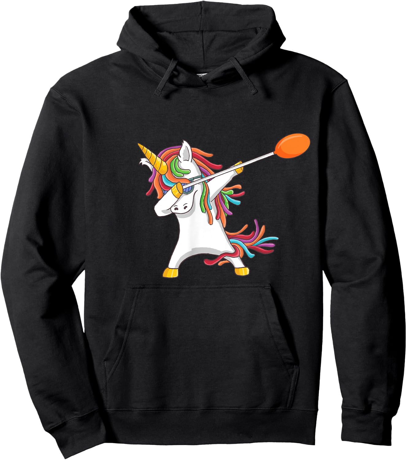 Funny Glassblowing Dabbing Cute Unicorn Gift Hoodie - Hoodie | Black