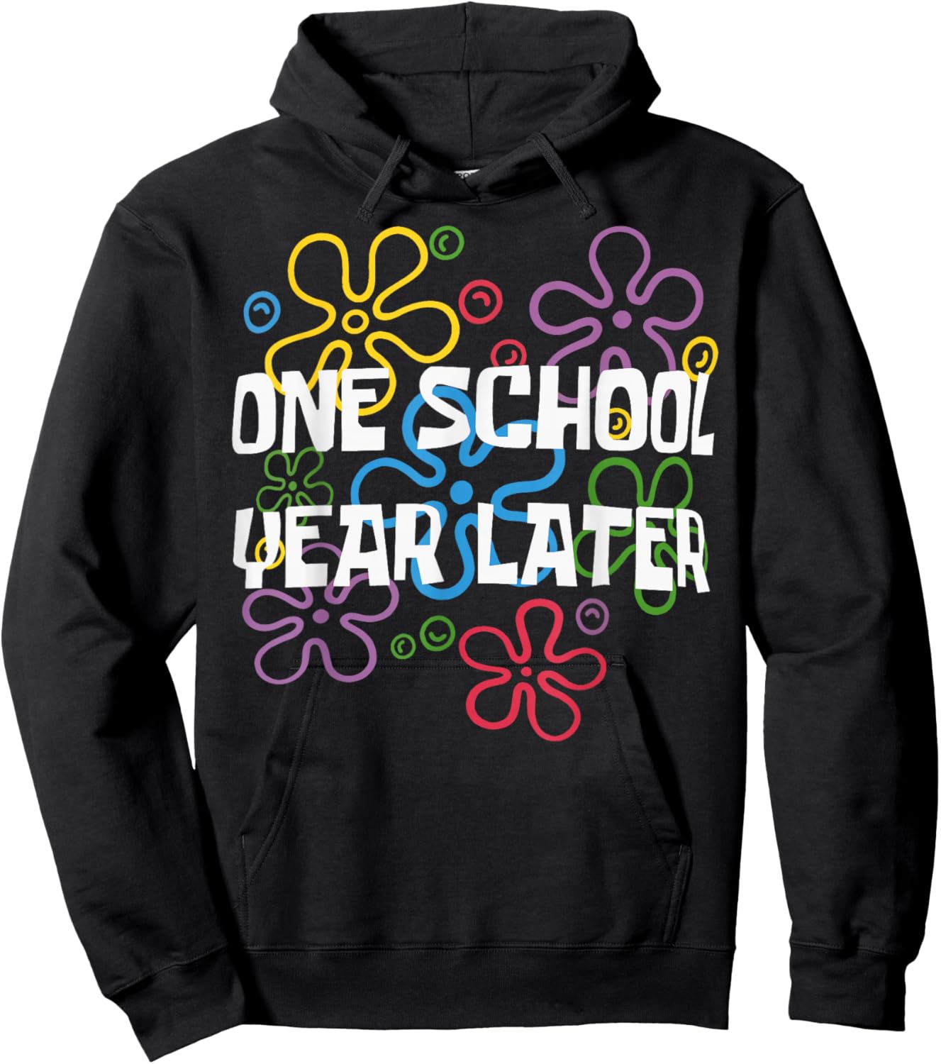 One School Year Later Summer Last Day of School Teacher Kids Hoodie - Hoodie | Black