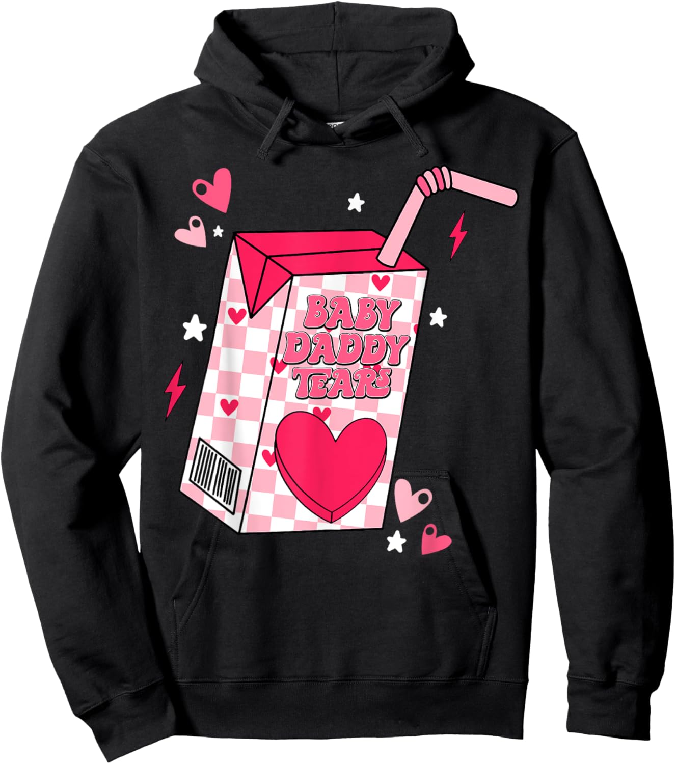 Baby Daddy Tears Hoodie - Hoodie | Black