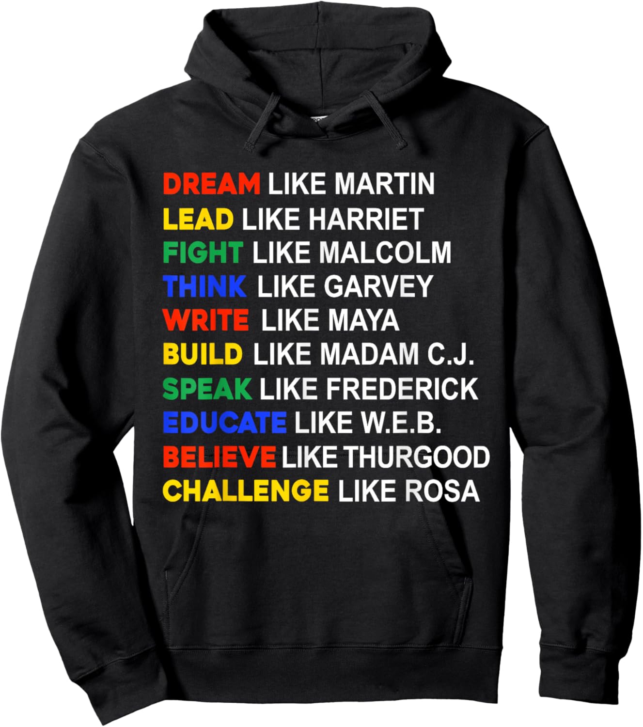 Black History Month African American Country Celebration Hoodie - Hoodie | Black