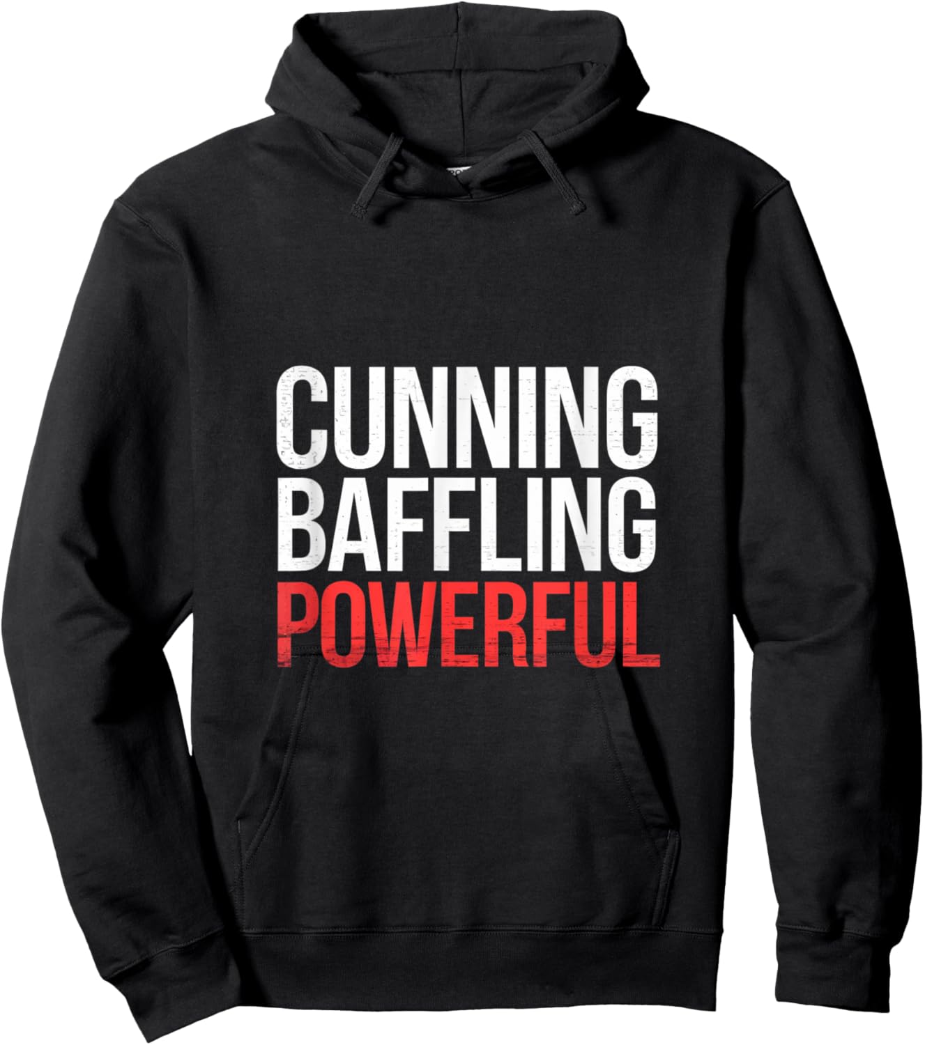 Cunning Baffling Powerful Alcoholism Journey Recovery Hoodie - Hoodie | Black