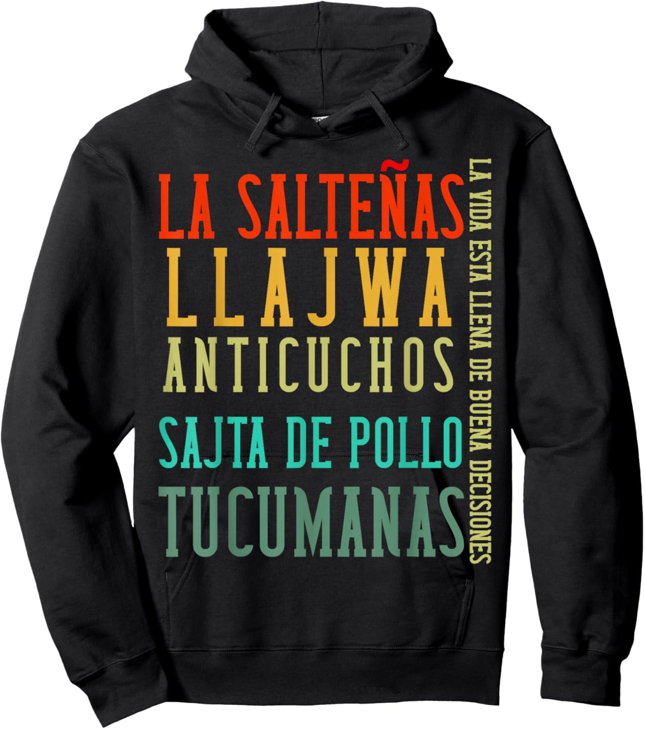 Bolivia Flag Camiseta Men Women Bolivian Food Hombre Mujer Hoodie - Hoodie | Black