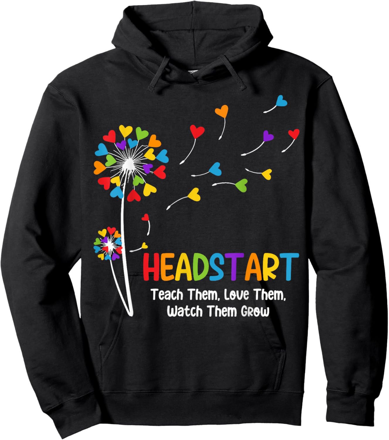 Headstart Teacher Early Childhood Educator Hoodie - Hoodie | Black