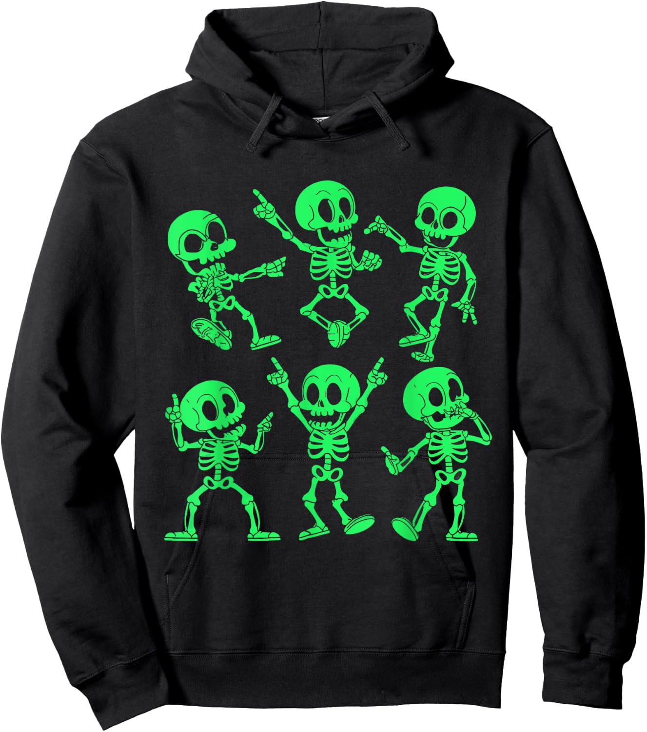 Dancing Skeletons Dance Challenge Girl Boys Kids Halloween Hoodie - Hoodie | Black
