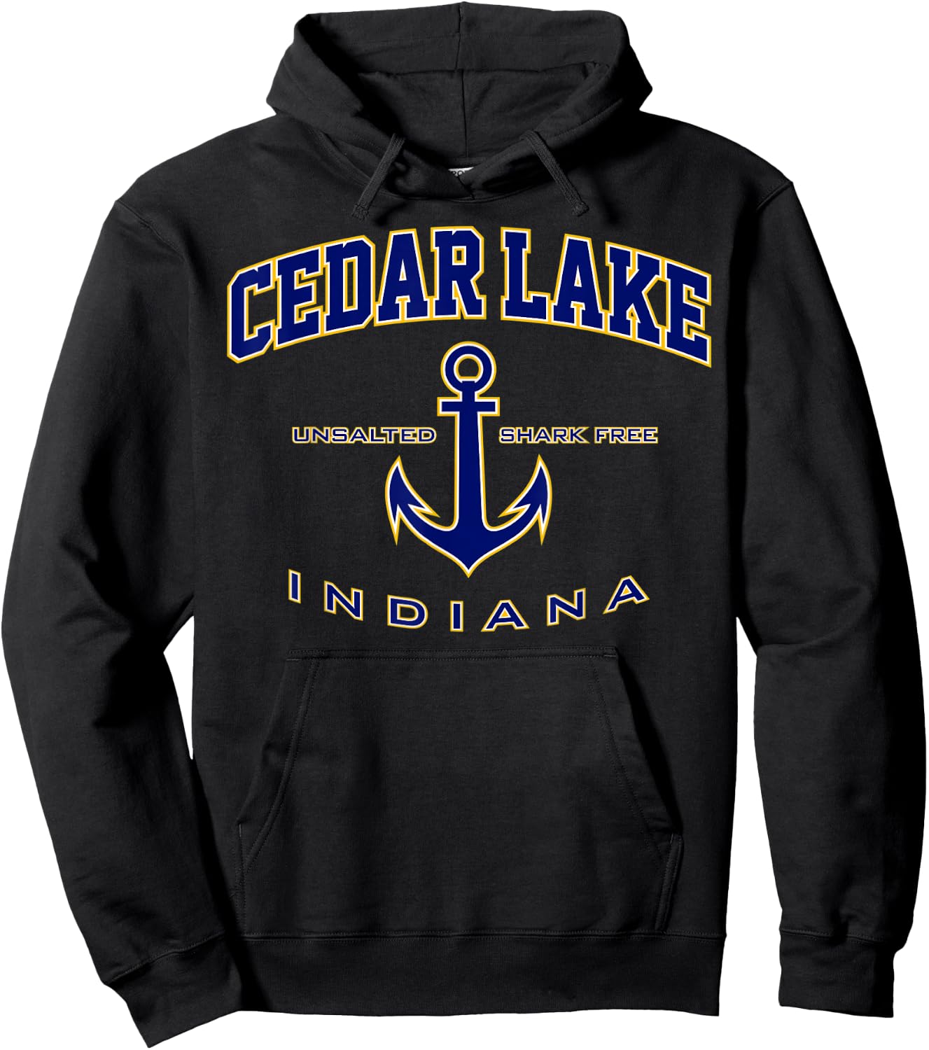 Cedar Lake IN Hoodie - Hoodie | Black
