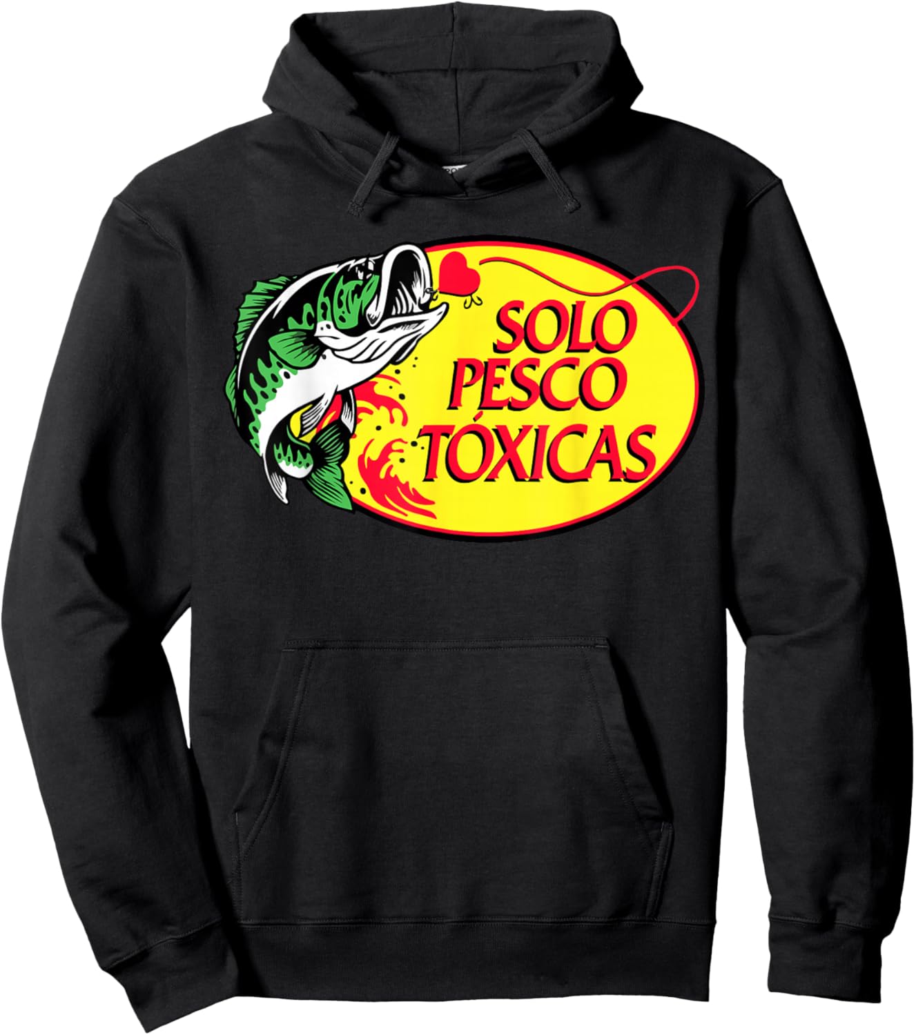 Solo Pesco Toxicas Hoodie - Hoodie | Black
