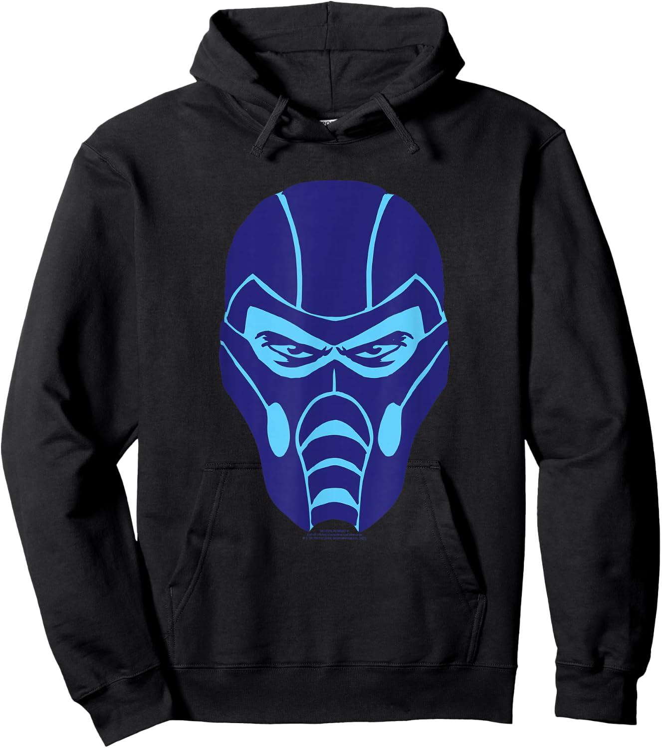 Mortal Kombat 9 Sub-Zero Face Icon Hoodie - Hoodie | Black
