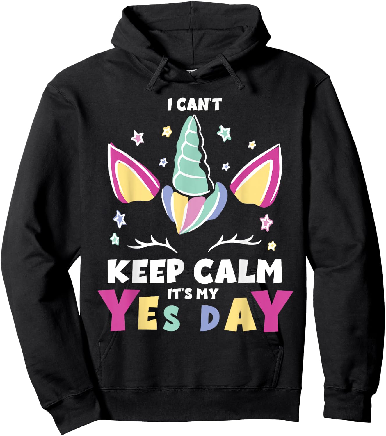Yes-Day for daddys little Yes Day Kids Hoodie - Hoodie | Black