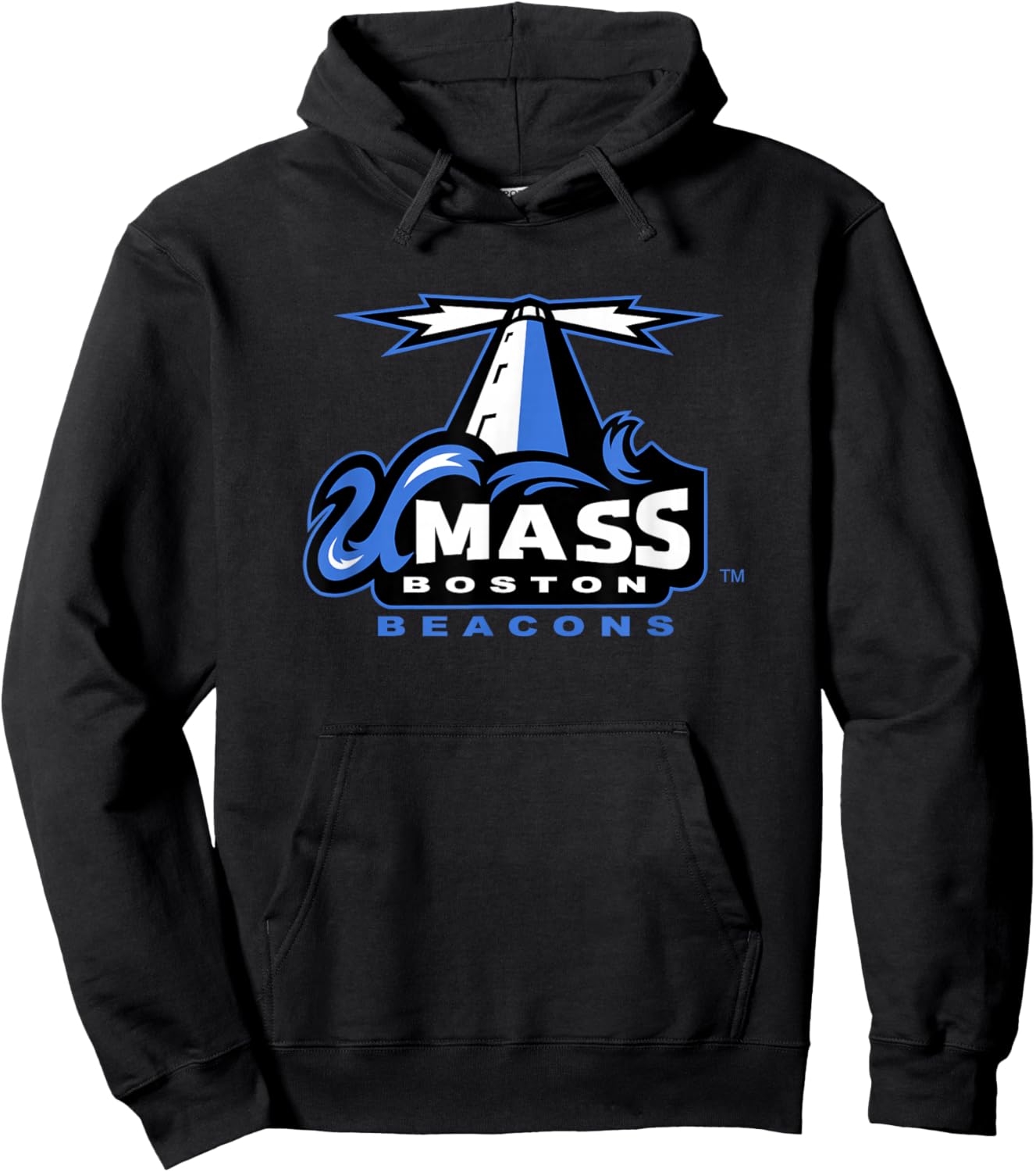 UMass Boston Beacons | NCAA University Merch | PPMASB01 Hoodie - Hoodie | Black
