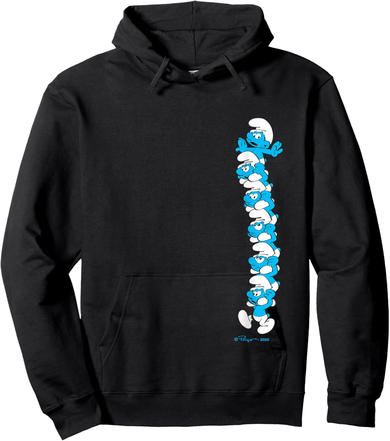 Die Schlümpfe - Tower Boys Hoodie - Hoodie | Black
