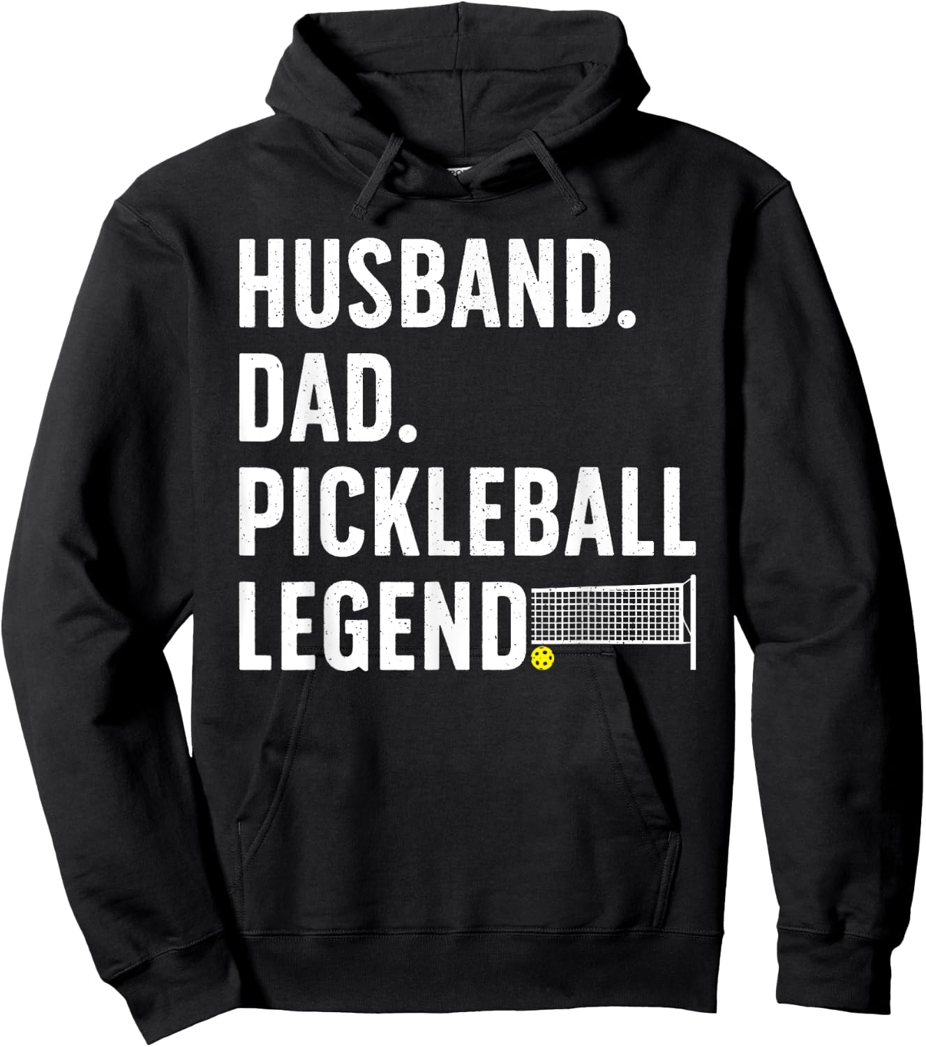 Pickleball Art For Husband Men Pickle Ball Pickleball Lover Hoodie - Hoodie | Black