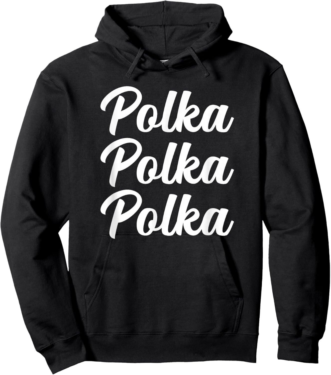 Polka Music , National Polka Music Month Hoodie - Hoodie | Black