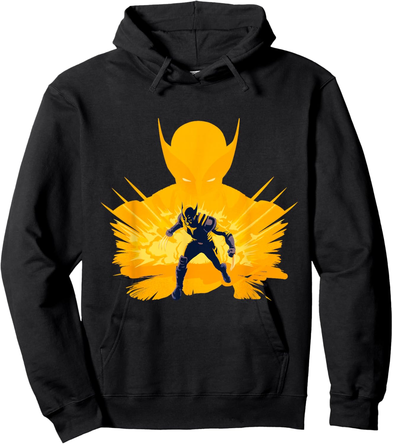 Marvel Studios Deadpool & Wolverine Kaboom Goes Wolverine Hoodie - Hoodie | Black