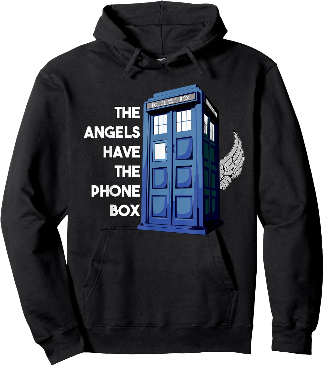 The Angels Have The Phone Box Hoodie - Hoodie | Black