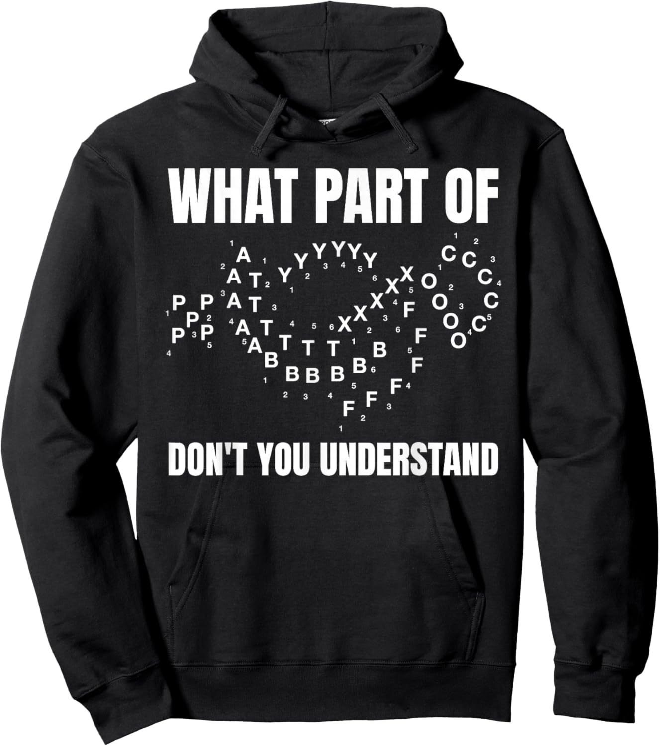 Marching Band Music What Part of Don't You Understand? Hoodie - Hoodie | Black