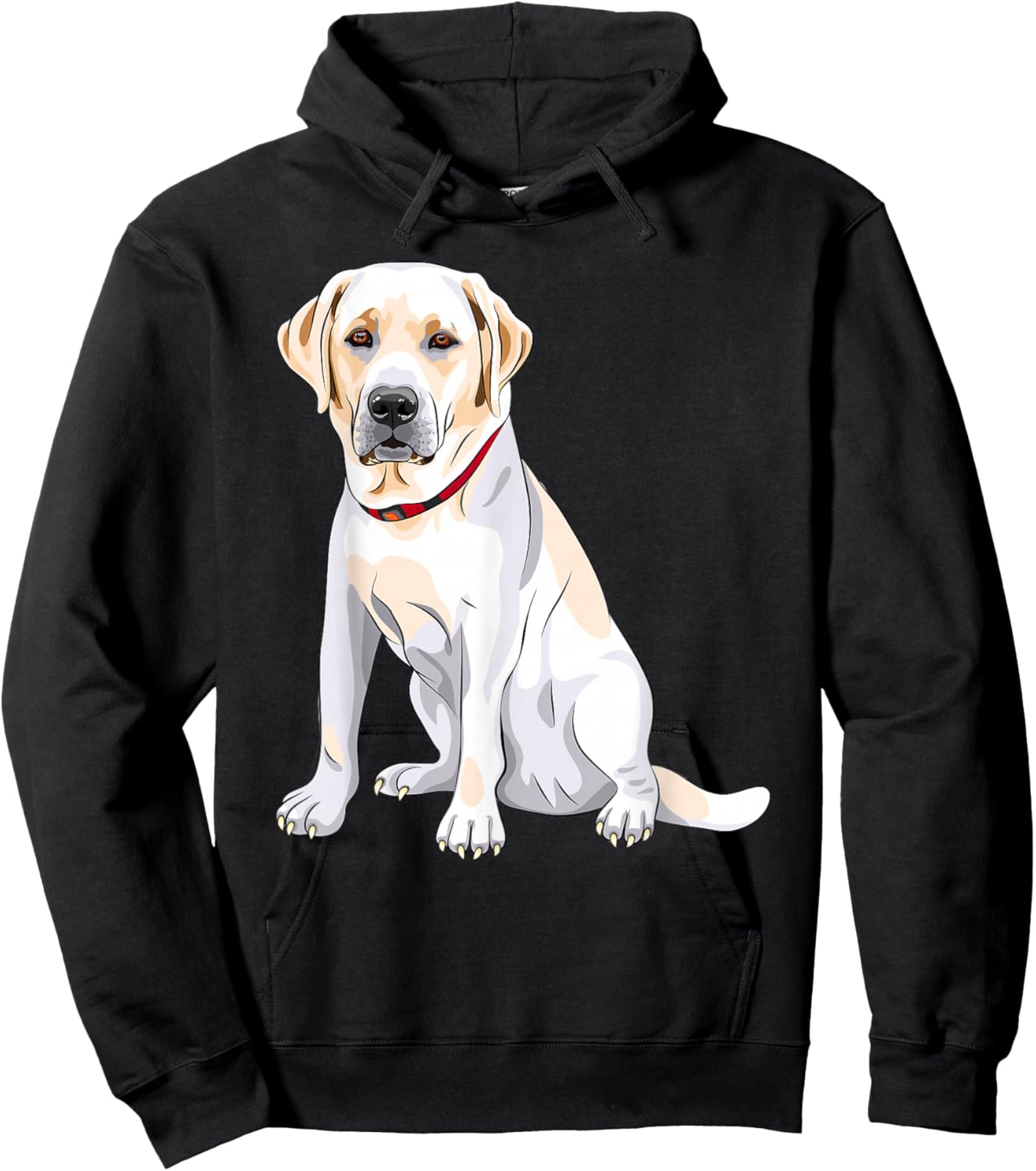 Cute Labrador Retriever Yellow Lab Lover Dog Owner Hoodie - Hoodie | Black