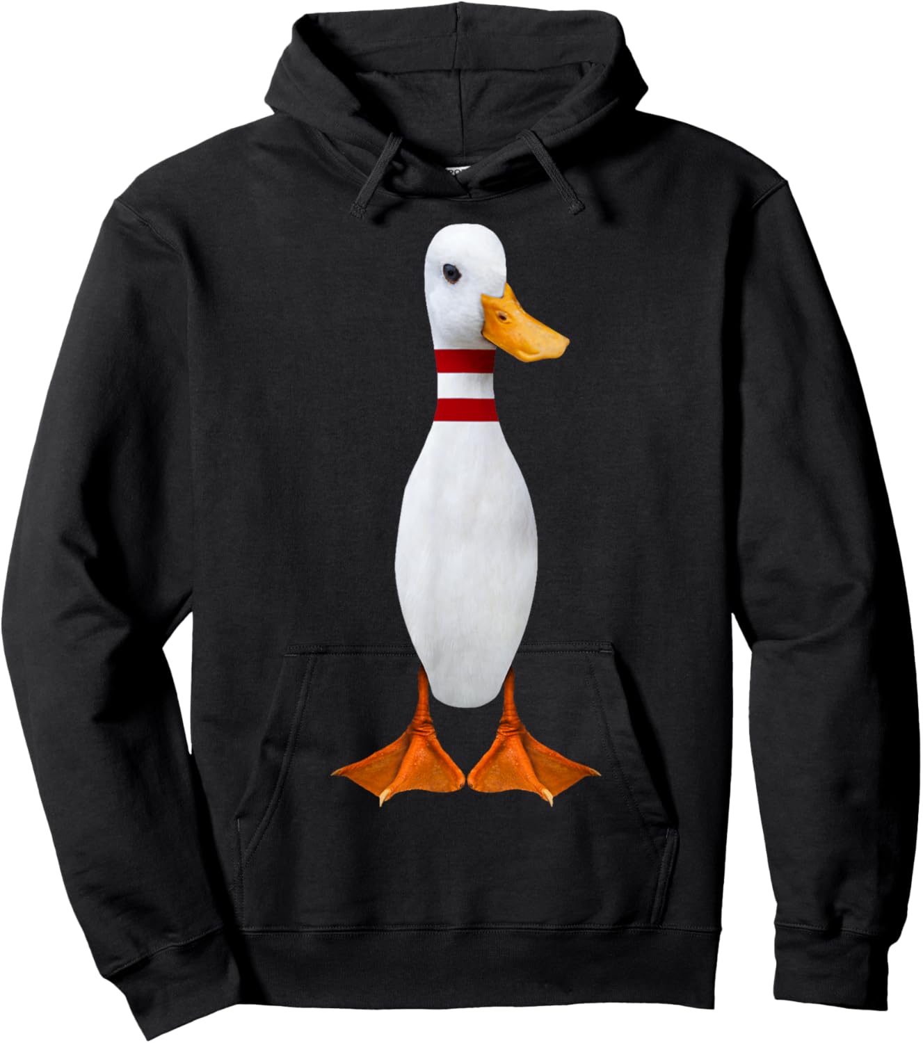 Funny Bowling Farmer Bowler Duck Ten Pin Spare Me Bowling Hoodie - Hoodie | Black