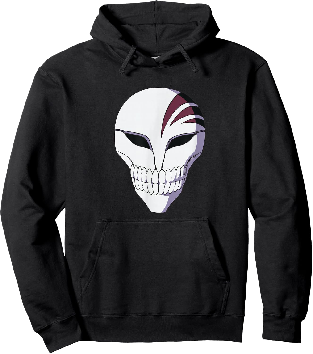 Bleach Hollow Mask Anime Hoodie - Hoodie | Black