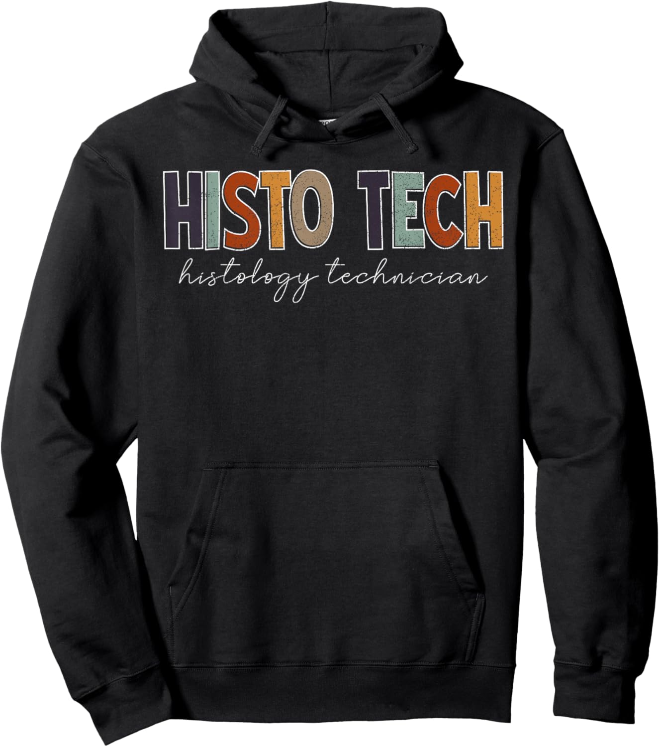 2 Histo Tech Histology Technician HT Histotechnician HTL Histo Hoodie - Hoodie | Black