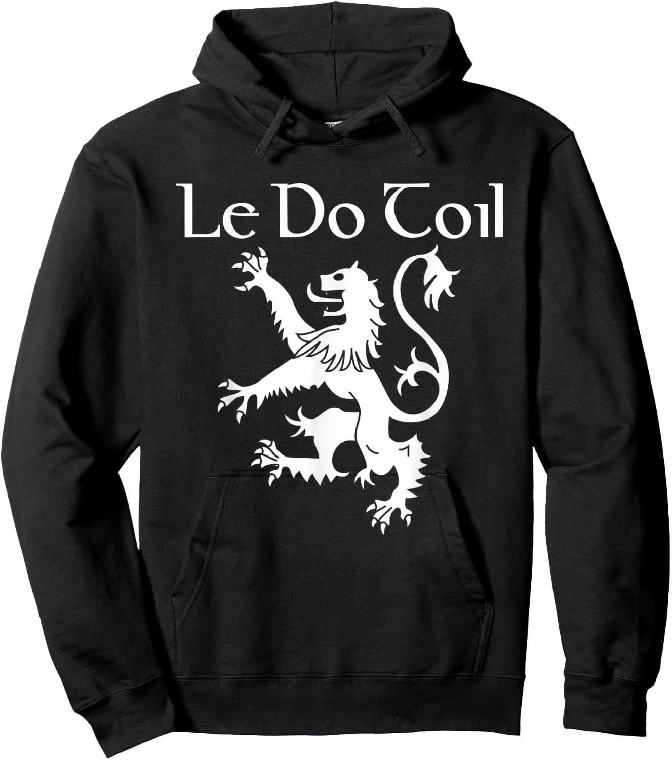 Beer Please In Scots Gaelic Shirt Funny Scottish Souvenir Hoodie - Hoodie | Black