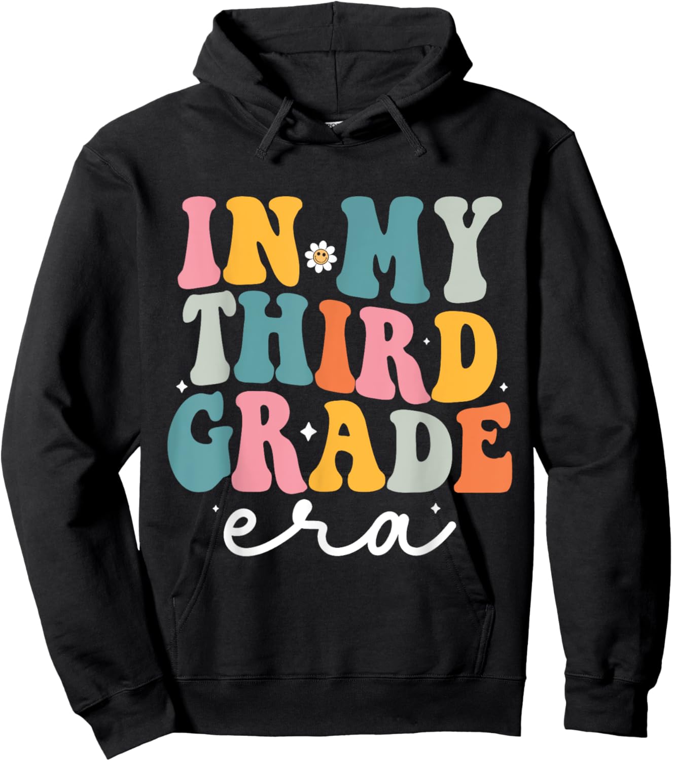In My Third Grade Era Kid Back To School 3rd Grade Teacher Hoodie - Hoodie | Black