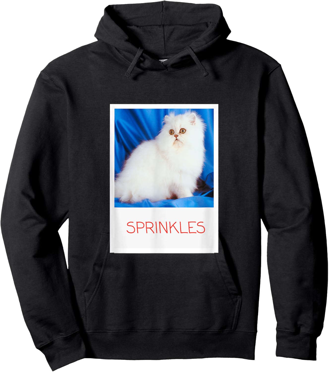 Sprinkles The Cat Angela Fun Run Women Girls Kids Hoodie - Hoodie | Black