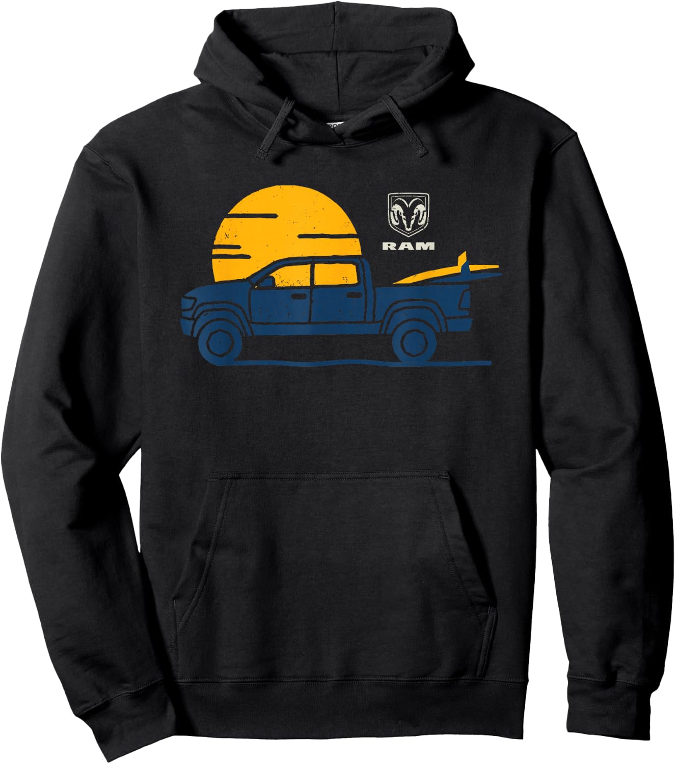 RAM Trucks Sunset Hoodie - Hoodie | Black