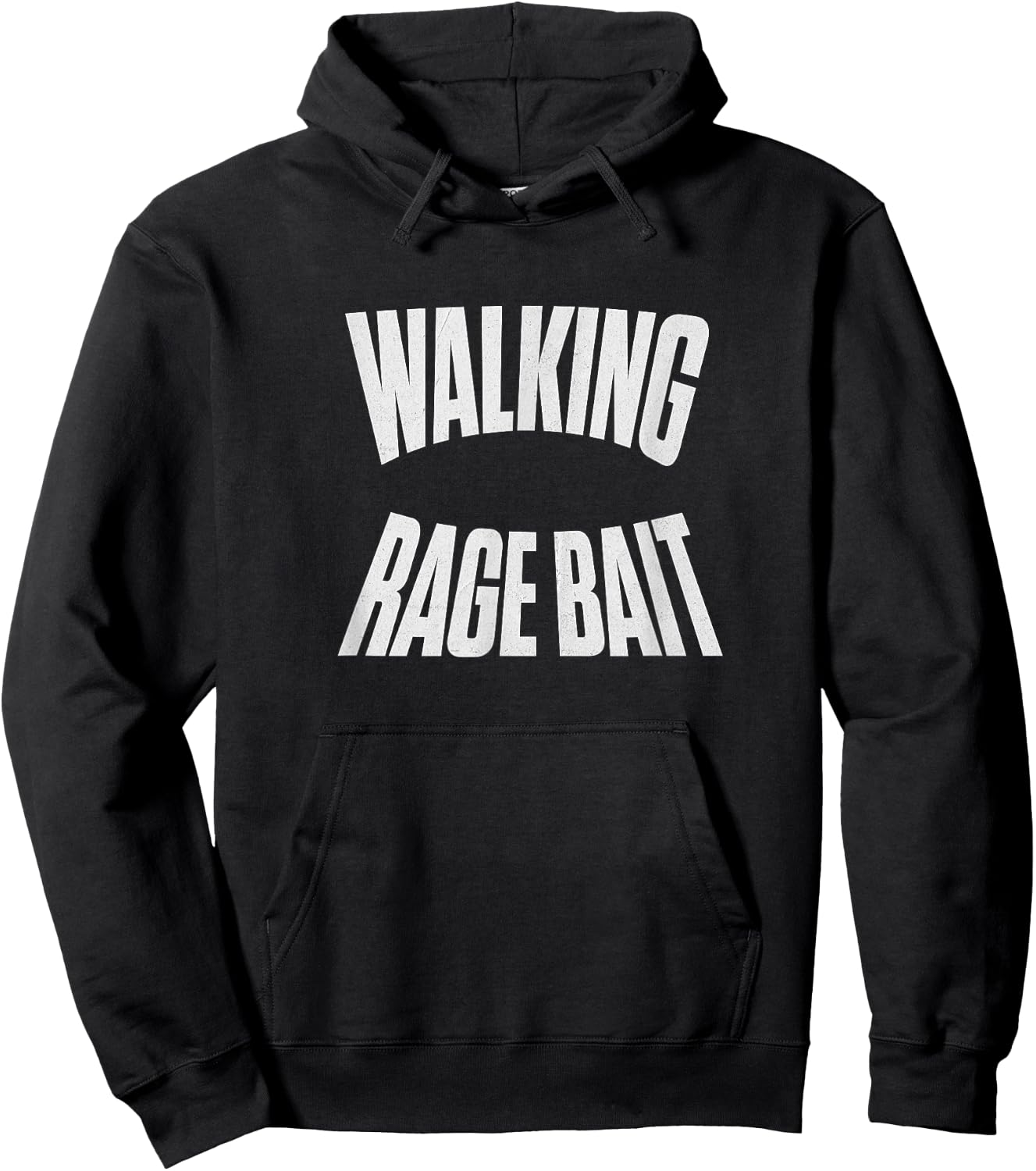 Walking Rage Bait Hoodie - Hoodie | Black