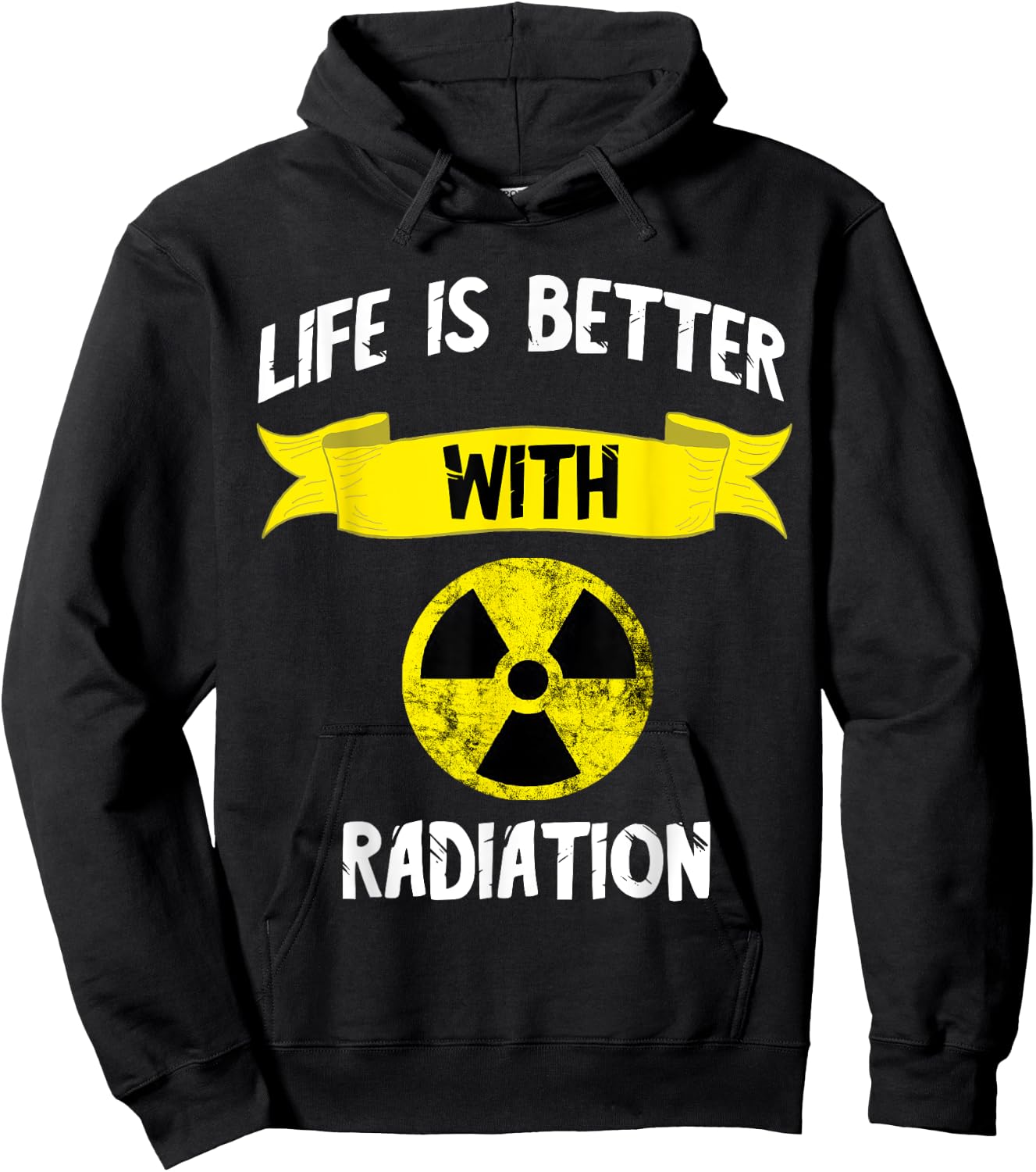 Radioactivity Radiology Nuclear Symbol X-rays Hoodie - Hoodie | Black