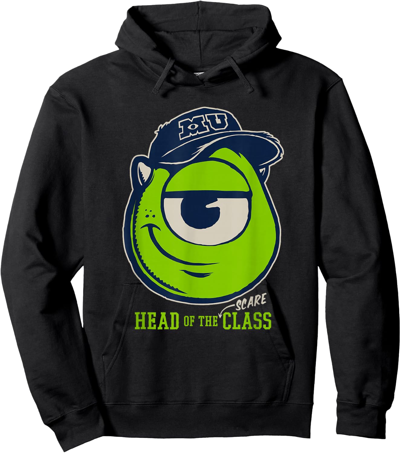 Disney PIXAR Monsters University Mike Head of Hoodie - Hoodie | Black