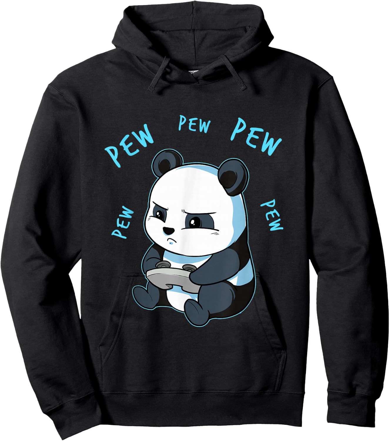 Netter Gaming Panda Pew video game Computer Player Hoodie - Hoodie | Black