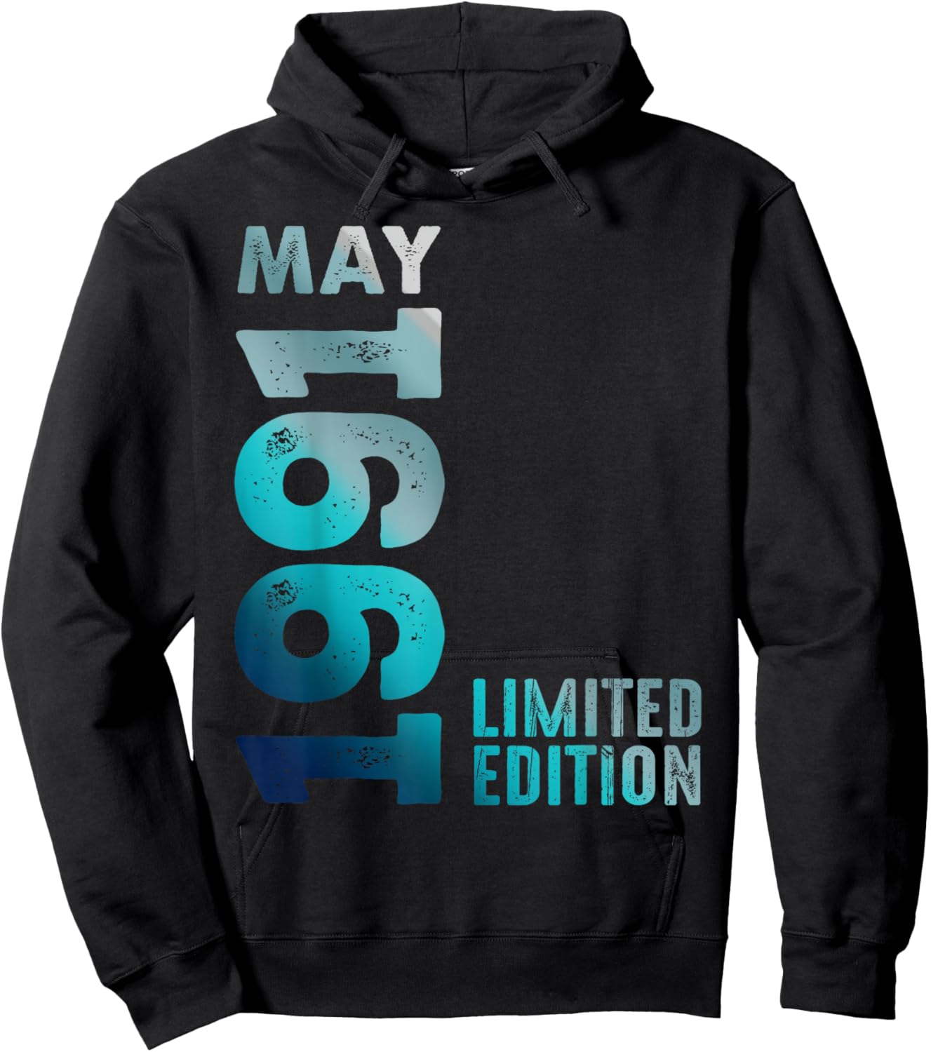 Limited Edition May 1991 Birthday Hoodie - Hoodie | Black