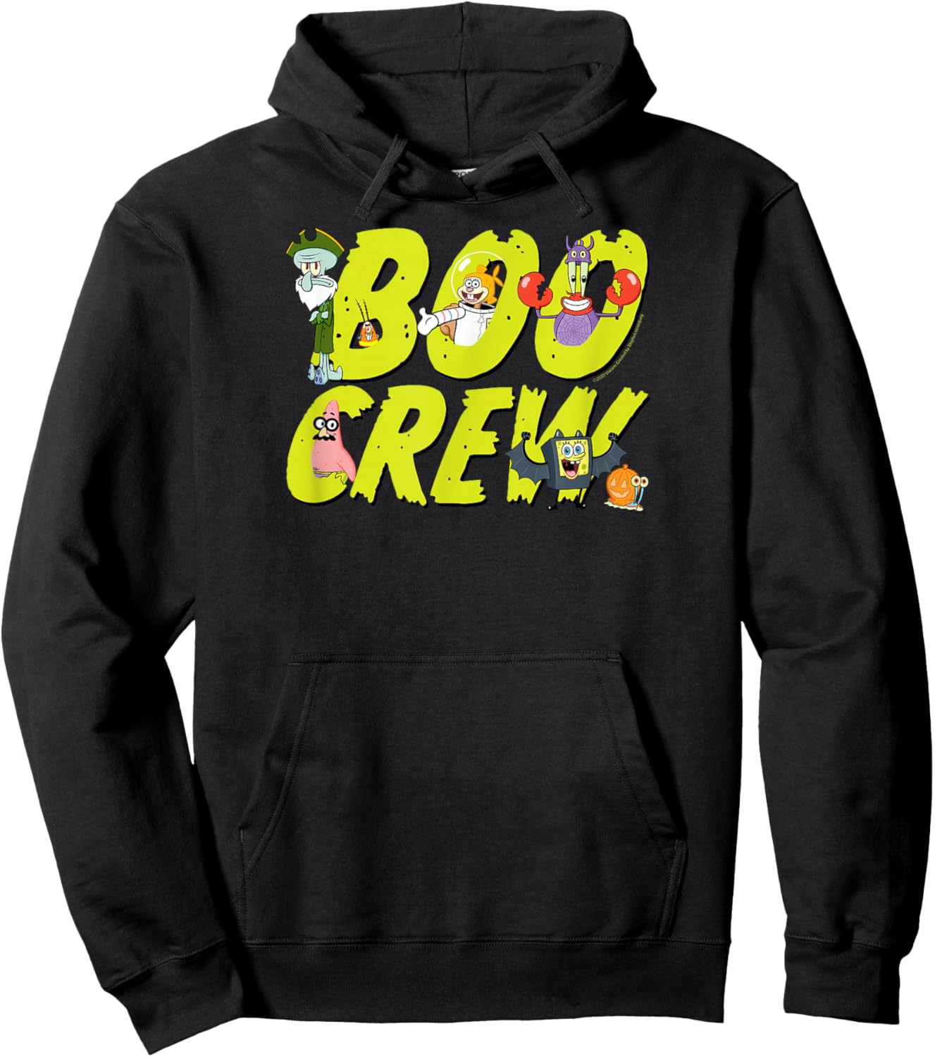 SpongeBob SquarePants - Halloween Boo Crew Costumes Hoodie - Hoodie | Black