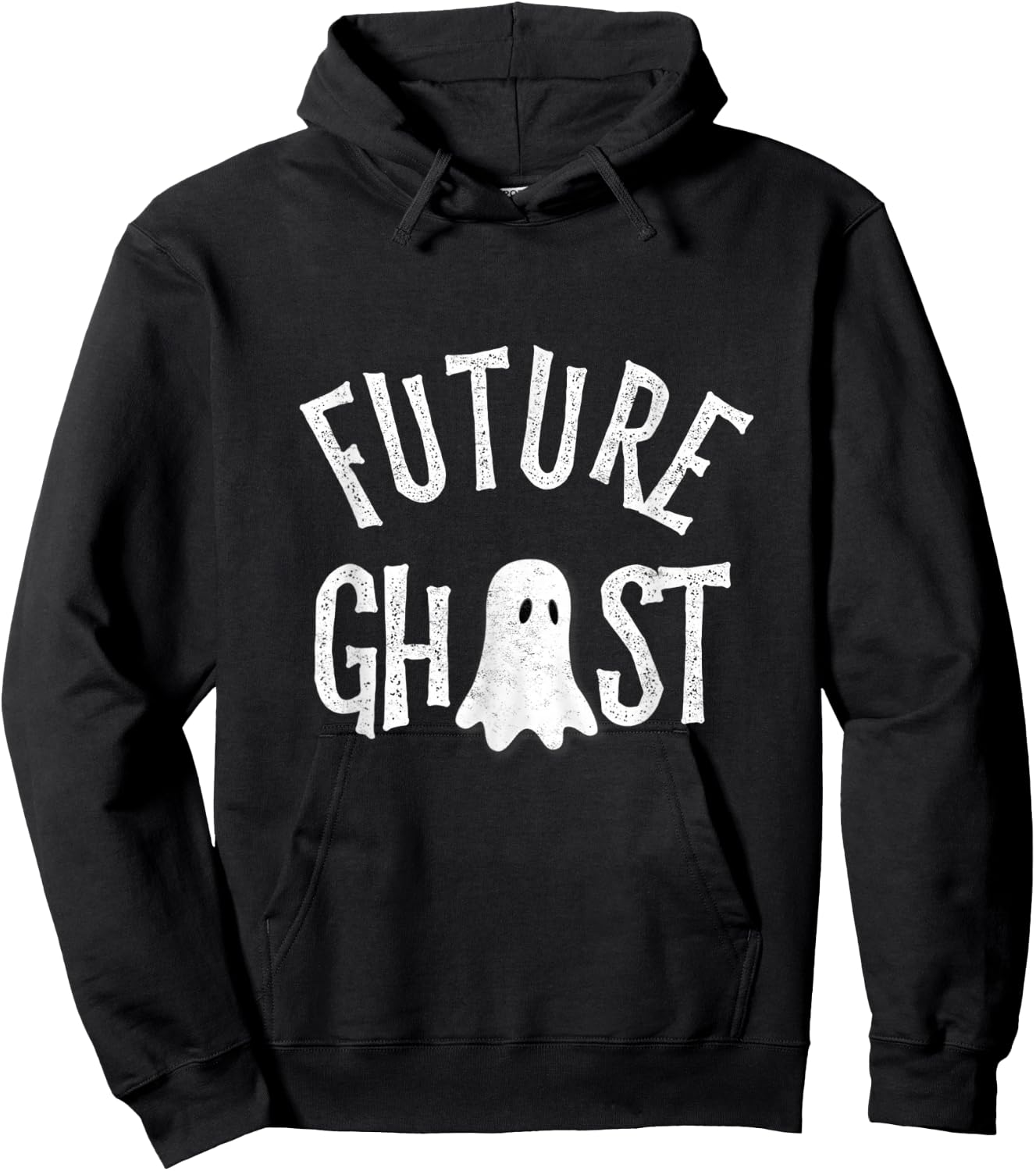 Funny Future Ghost Halloween Scary Costume For Kids & Adults Hoodie - Hoodie | Black