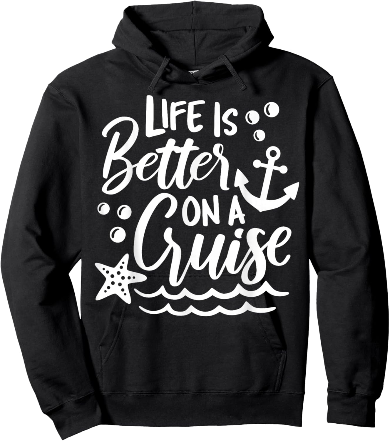 Life Is Better On A Cruise Family Vacation Matching Group Hoodie - Hoodie | Black
