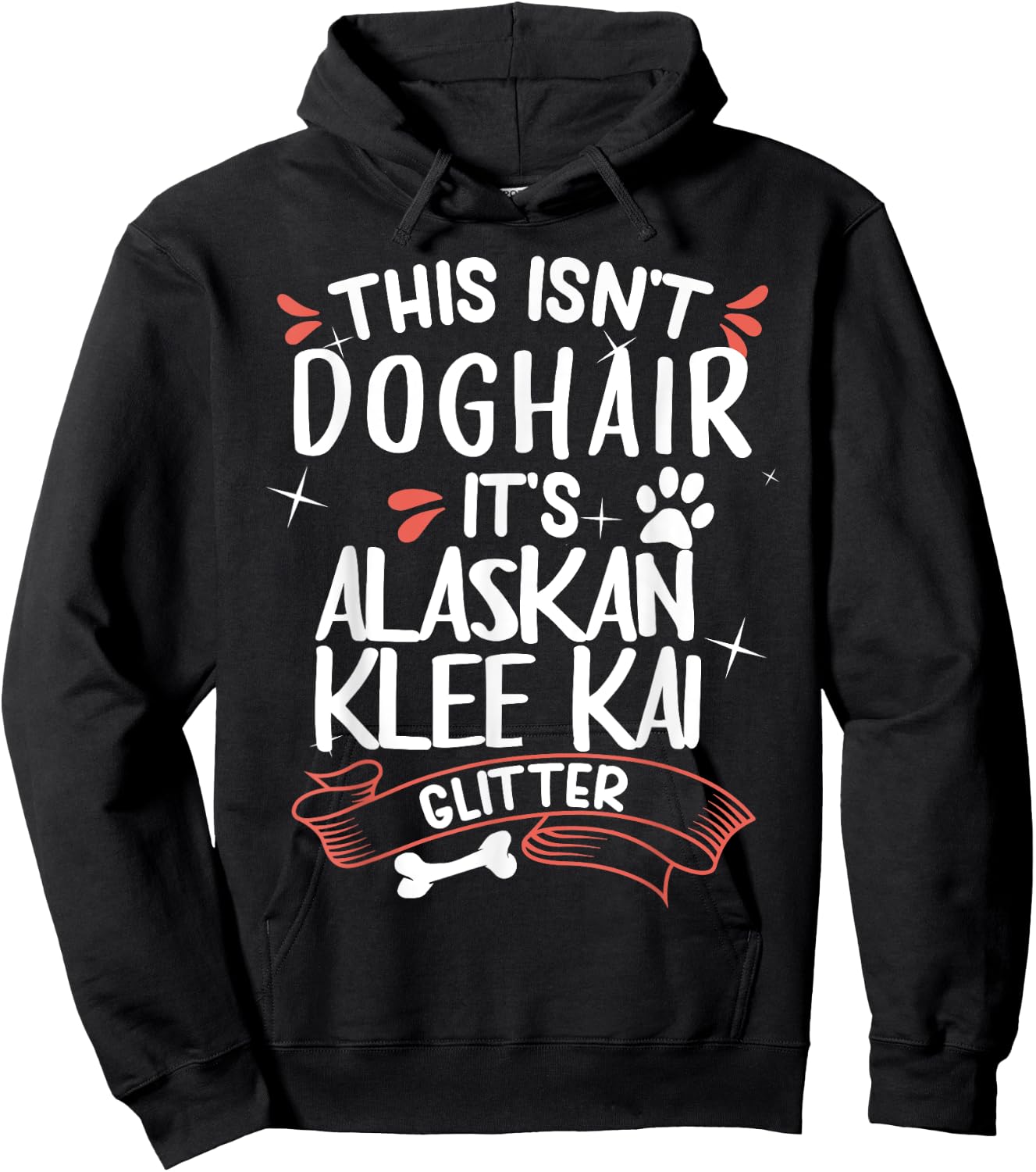 Alaskan Klee Kai Shirt Men Women Dog Mom Dog Lover Hoodie - Hoodie | Black