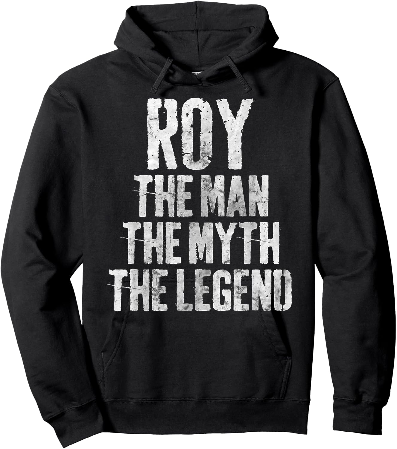 Personalized Shirt Roy The Man The Myth The Legend Hoodie - Hoodie | Black