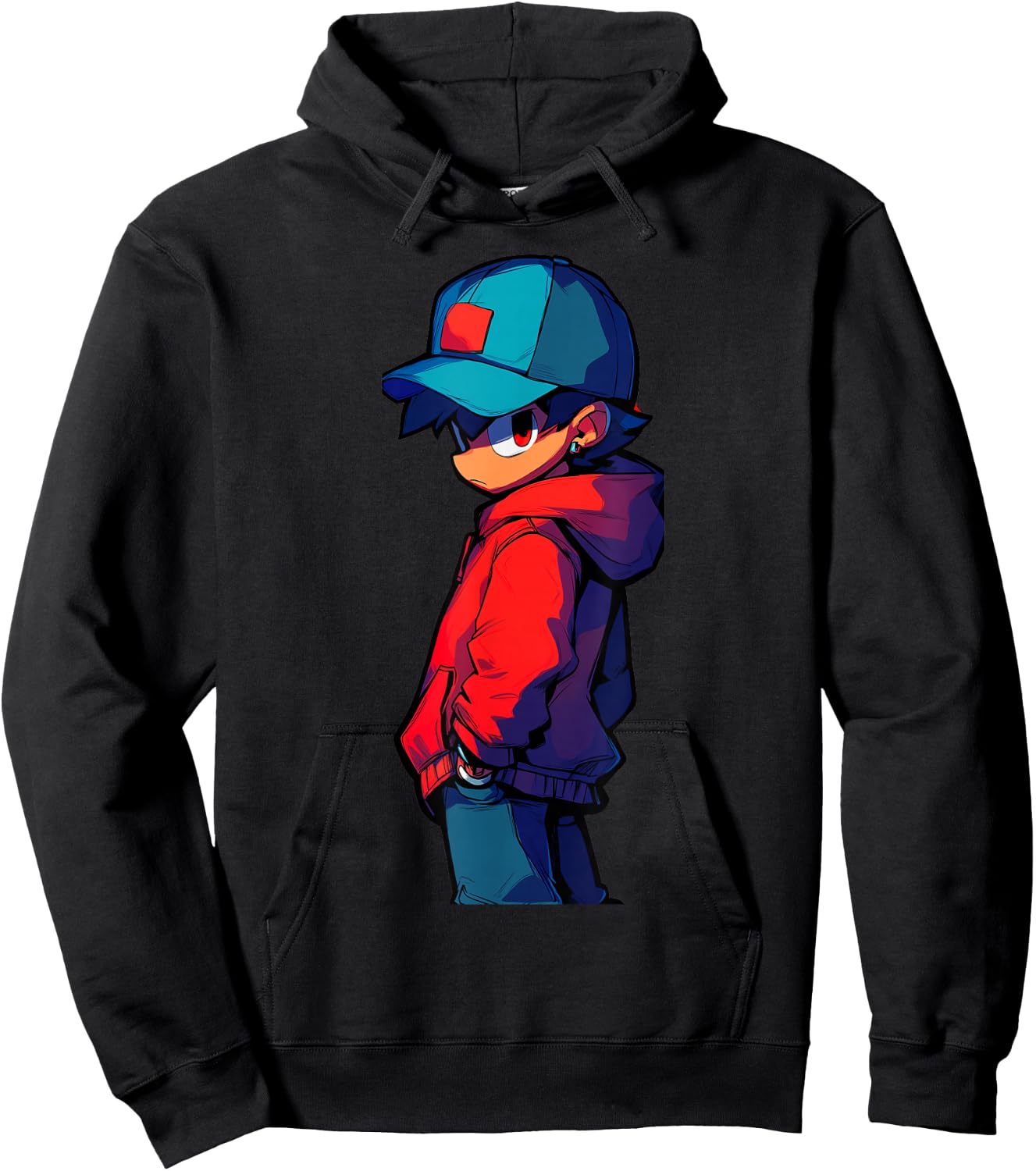 Angry Boyfriend in Battle Mode Hoodie - Hoodie | Black