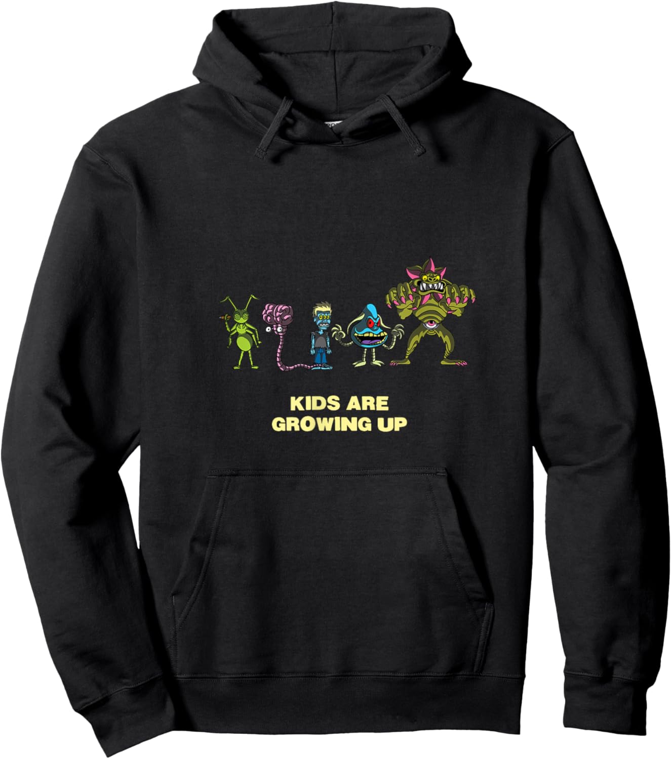 Kids are Growing Up, The Kid Laroi, Documentary Characters Hoodie - Hoodie | Black