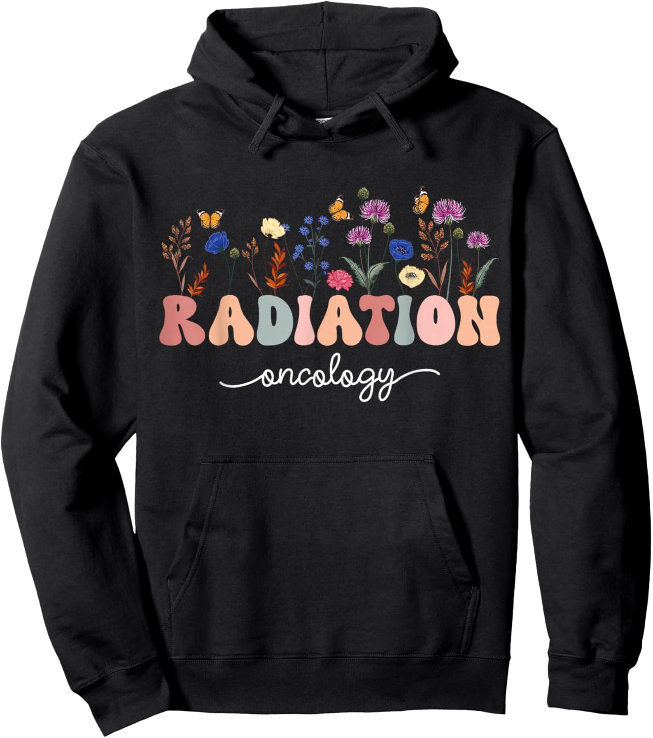 Radiation Oncology Nurse Funny Radiation Therapist Hoodie - Hoodie | Black