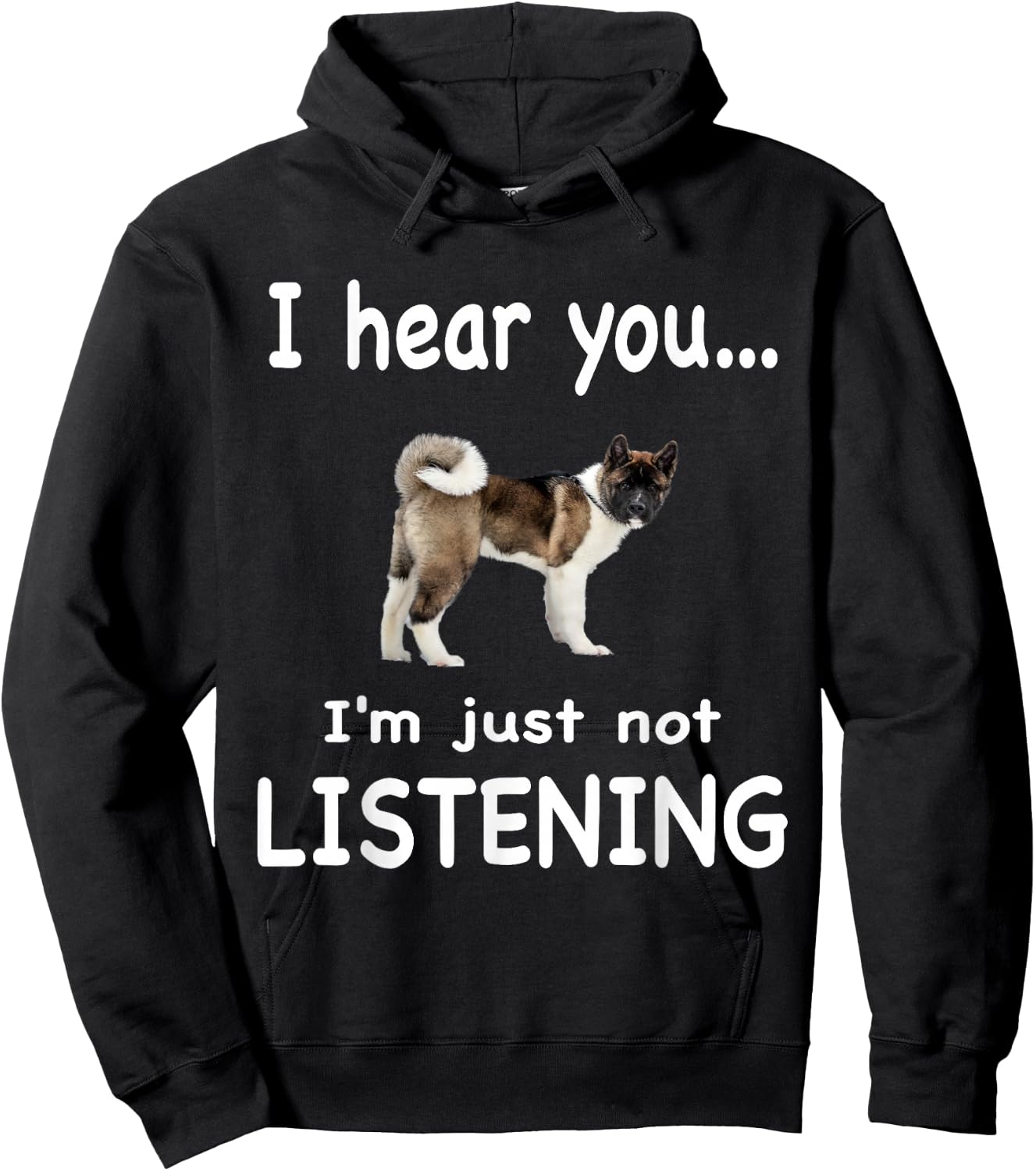 American Akita Dog - American Akita Hoodie - Hoodie | Black