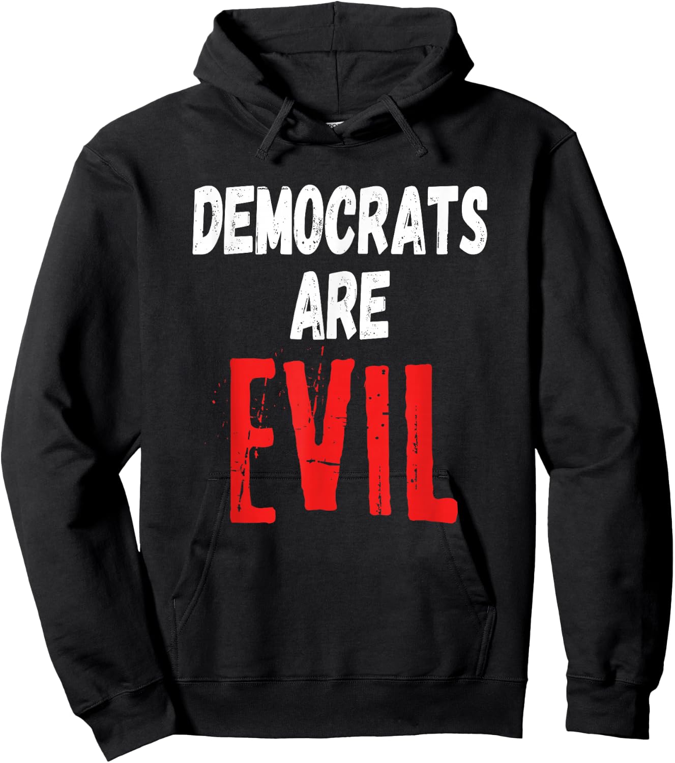 Democrats Are Evil, Impeach Nancy Pelosi, Anti Adam Schiff Hoodie - Hoodie | Black