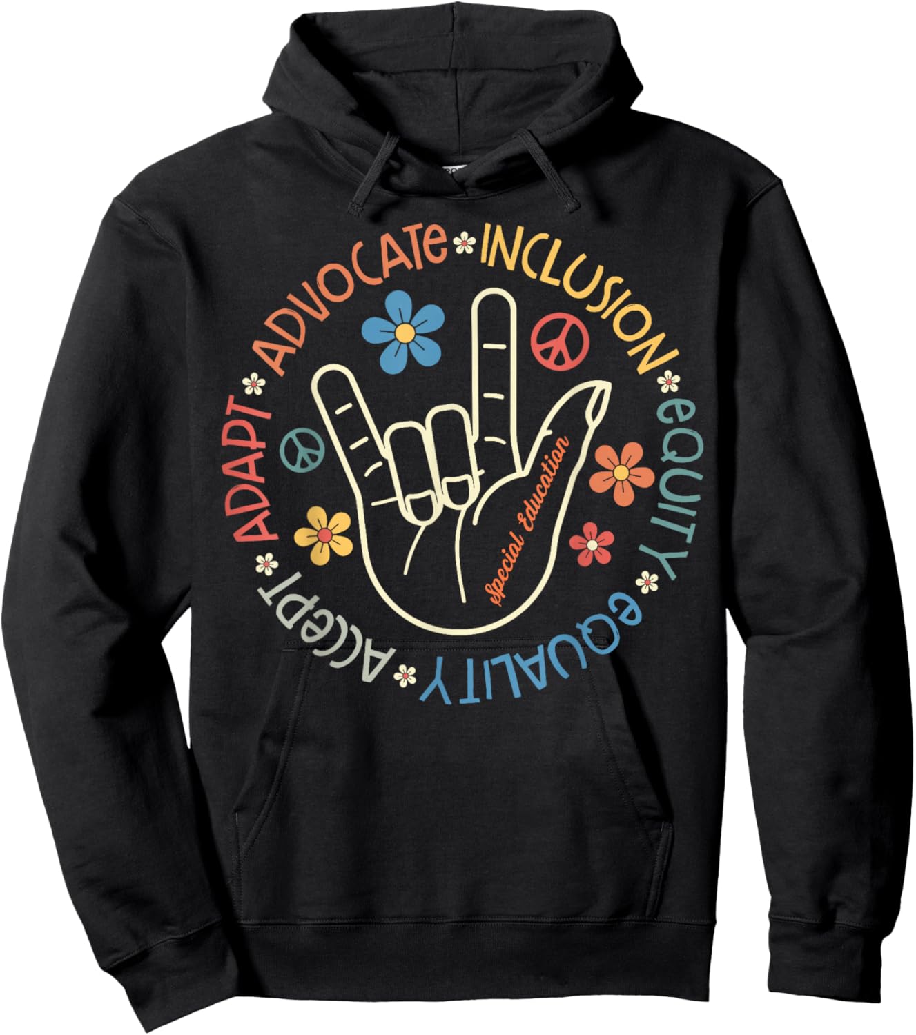 Special Education Teacher Inspirational SPED Teachers Autism Hoodie - Hoodie | Black