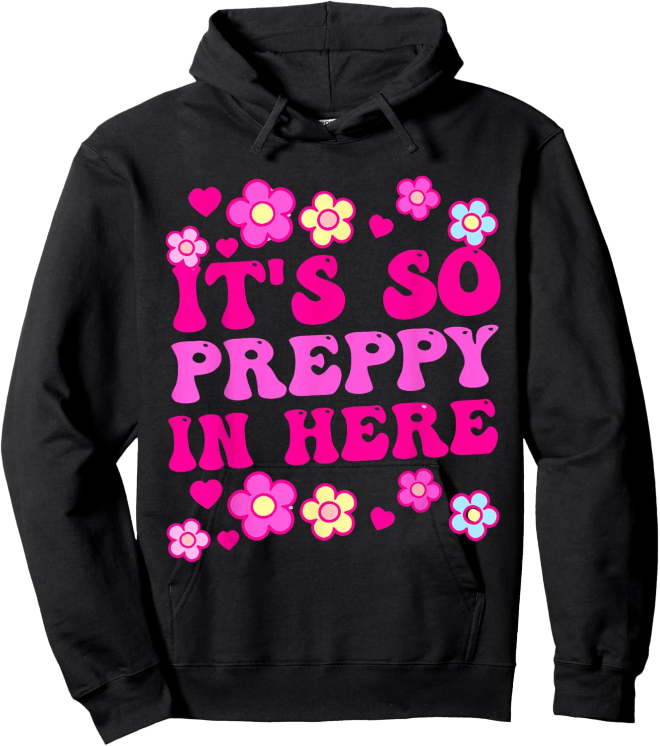 It's SO Preppy in HERE Hoodie - Hoodie | Black