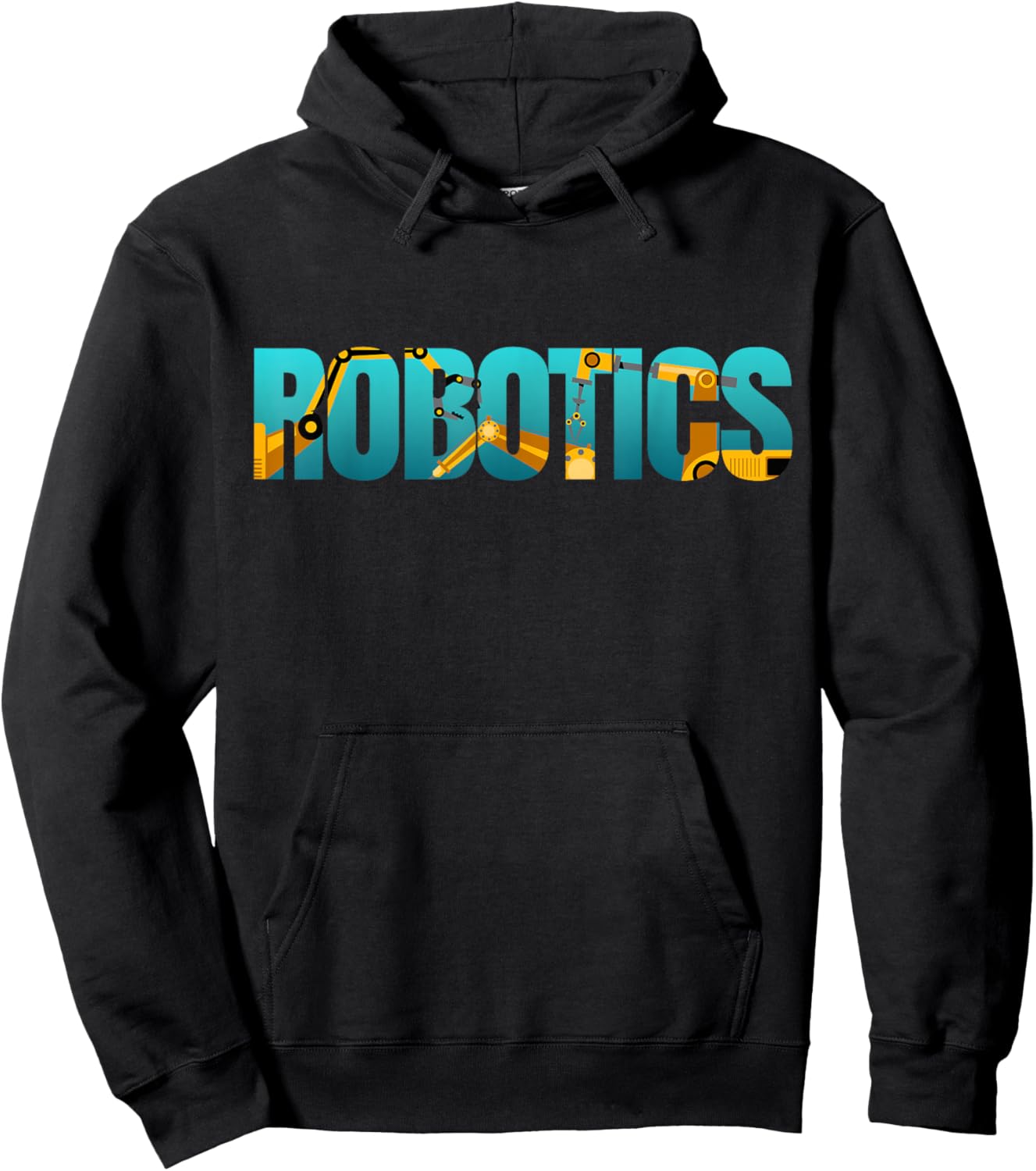 Robot Robotics Engineer Robotics Hoodie - Hoodie | Black