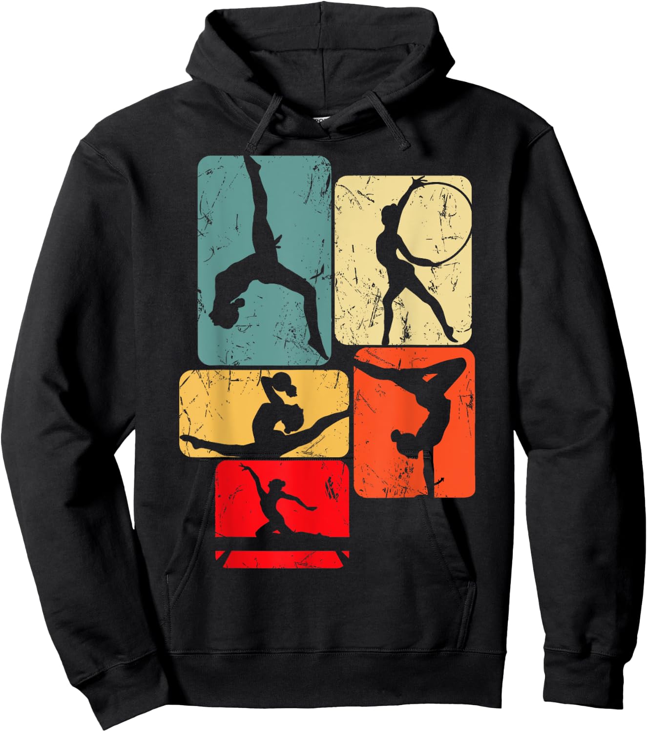Gymnastics Gymnastics Children Girls Ladies Hoodie - Hoodie | Black