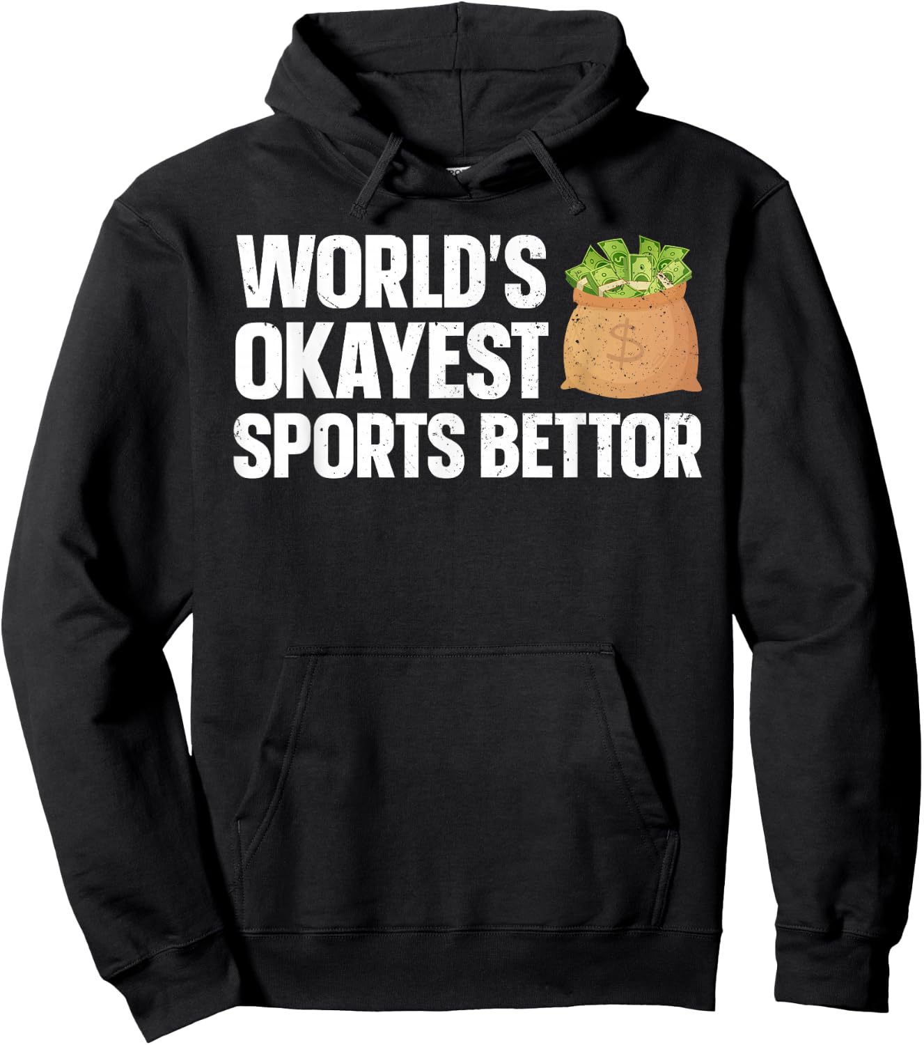 Funny Sports Betting Design Women Sports Gambler Hoodie - Hoodie | Black