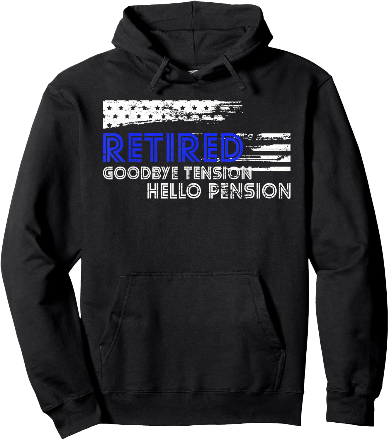 Law Enforcement Sheriff Retirement Gift Funny Police Hoodie - Hoodie | Black